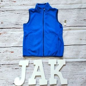 🆕️ AMAZON LIGHT BLUE FLEECE VEST